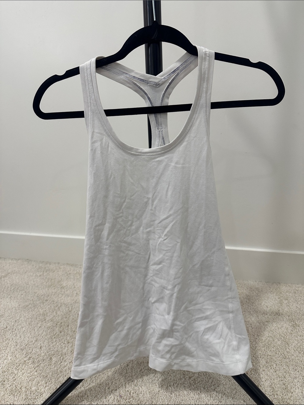lululemon athletica White Racerback Tank
